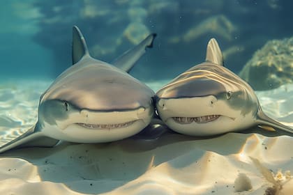 El tiburón blanco vive en las aguas cálidas y templadas de casi todos los océanos