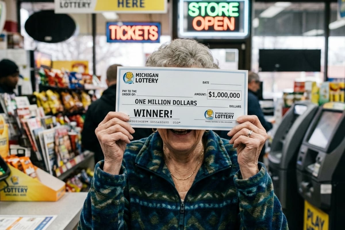 El ticket de US$20 que le dio el premio mayor a una mujer de 70 años