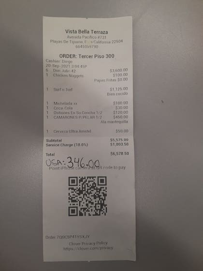 El ticket que sorprendió a los turistas de San Diego que visitaban las playas de Tijuana