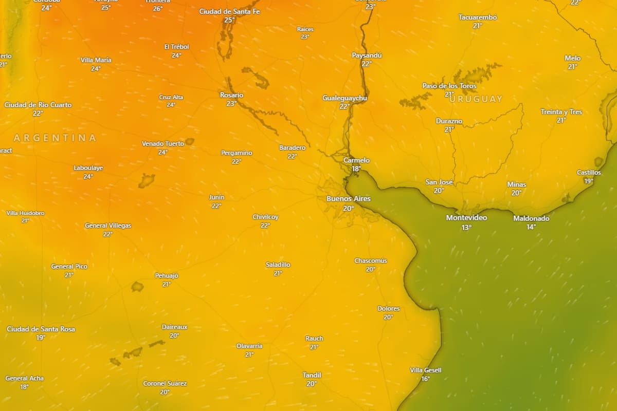 El tiempo en el AMBA