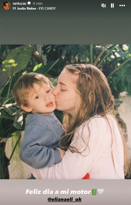El tierno mensaje de Ian Lucas a su mamá por el Día de la Mujer