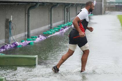 El tifón en Japón