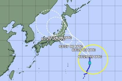El tifón tocaría la bahía de Tokio entre martes y miércoles