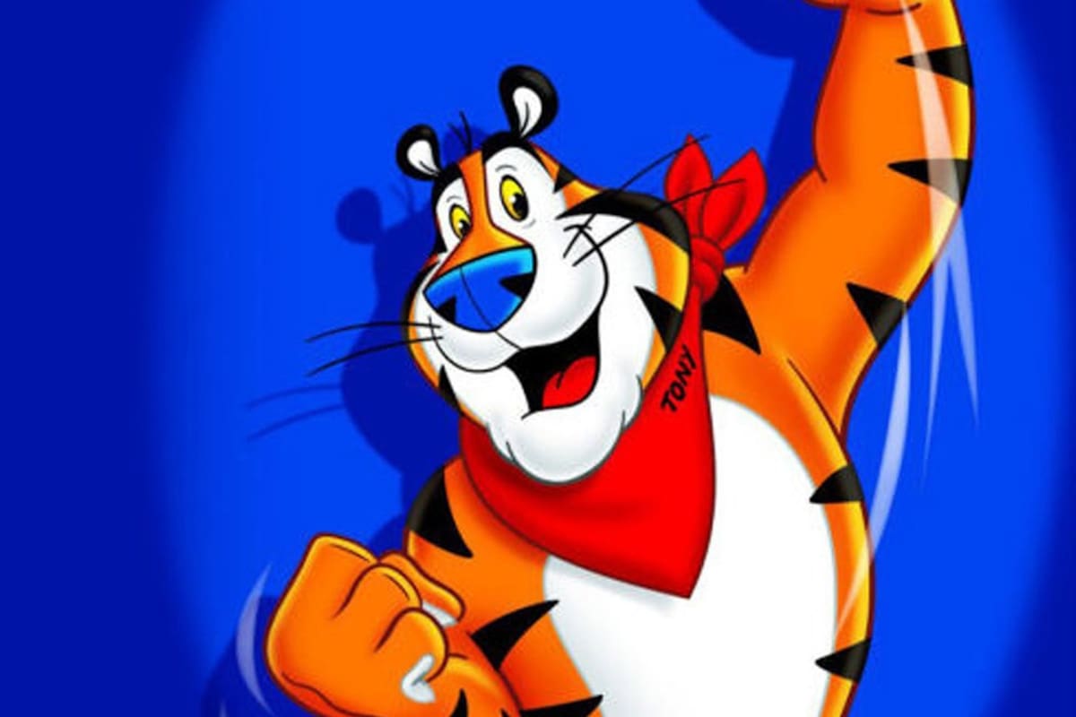 El tigre Tony es, quizá, el más emblemático de los personajes que van a ser retirados de los packagings
