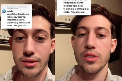 El tiktoker argentino causó un debate en las opiniones al tocar un delicado tema