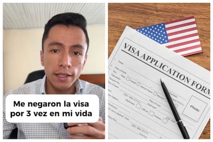 El tiktoker compartió cómo le negaron la visa otra vez