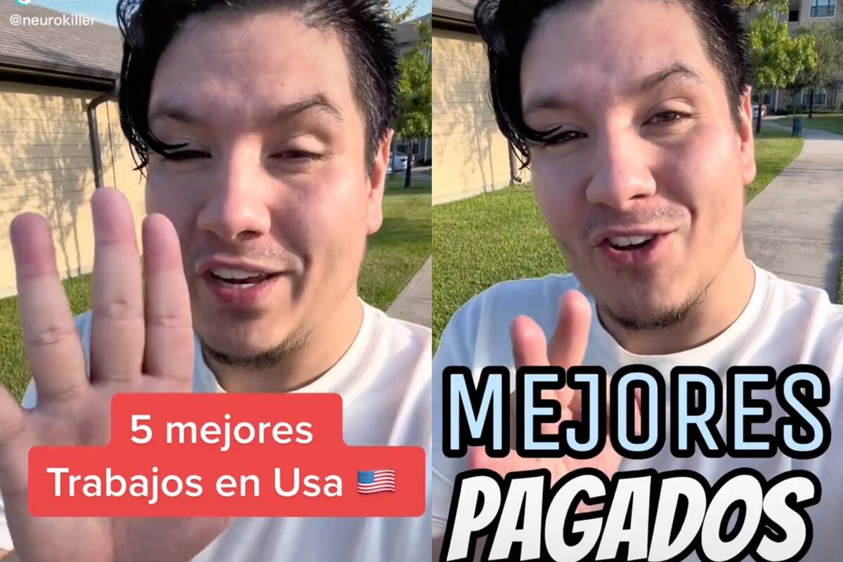 El tiktoker destacó que los trabajadores latinos suelen ser muy buscados en cualquier de estas cinco actividades