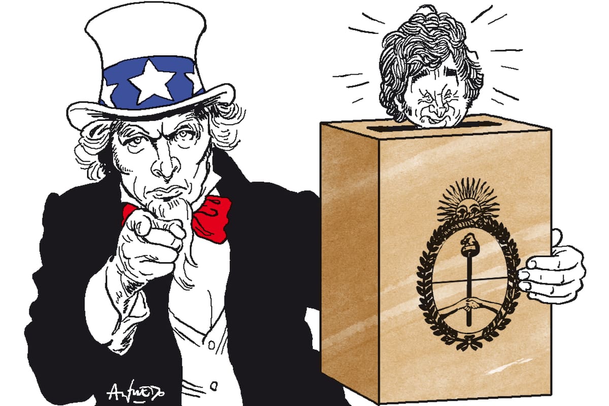 El Tío Sam y Javier Milei