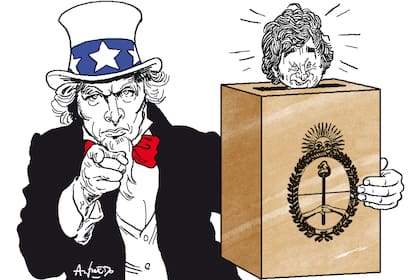 El Tío Sam y Javier Milei