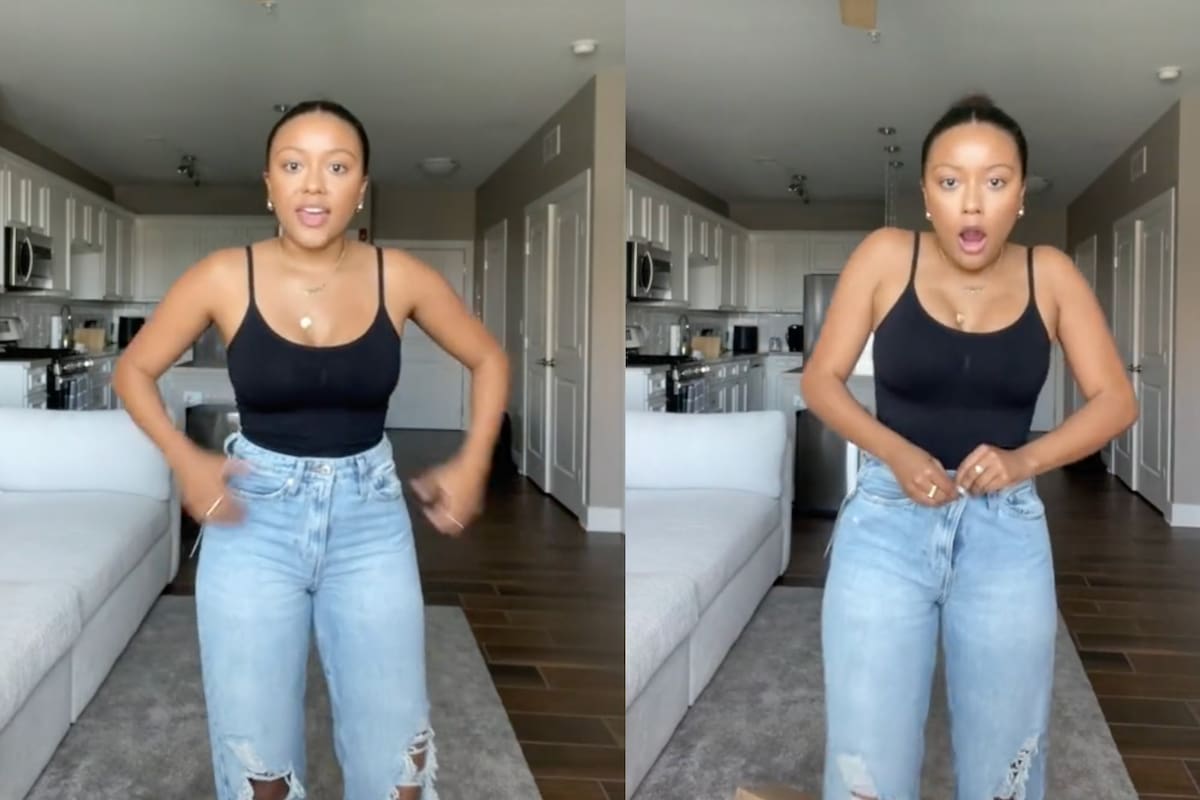 El tip de una tiktoker para encontrar la talla ideal de tus jeans sin tener que probárselos