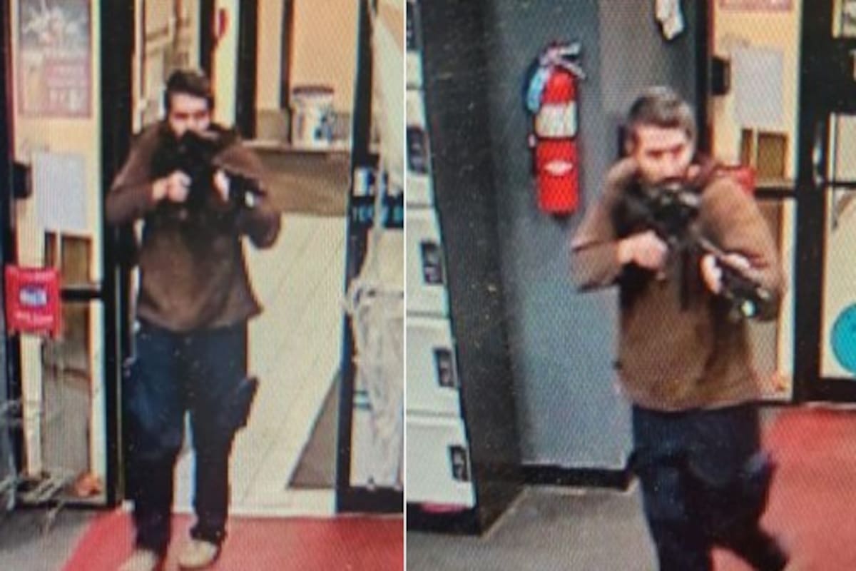 El tirador fue captado en cámara y las autoridades buscan identificarlo