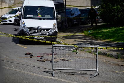 el tiroteo cerca del consulado israelí en Estambul, donde reportan un terrorista muerto y cuatro heridos
(Yasin AKGUL / AFP)