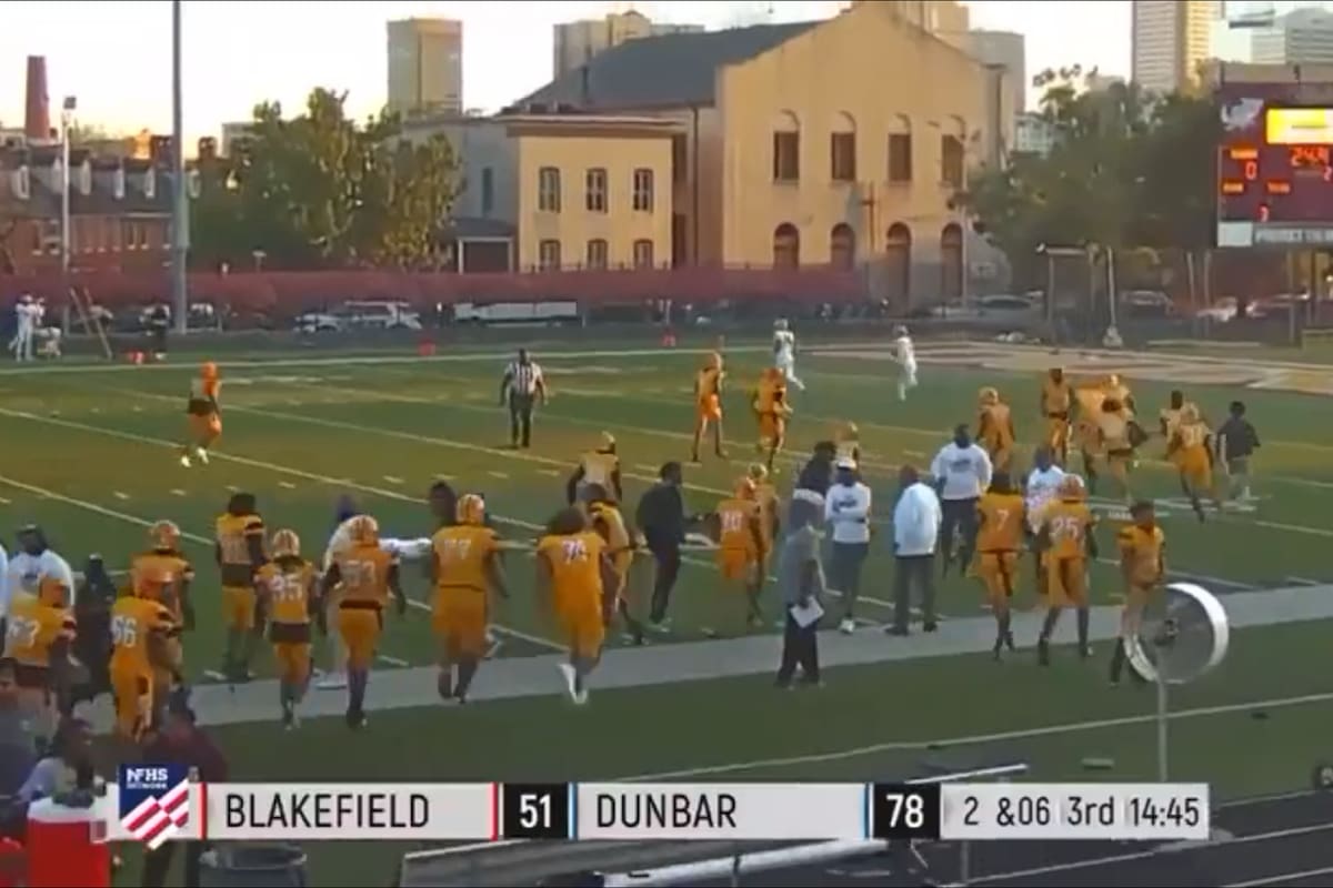 El tiroteo en un partido de fútbol americano intercolegial en Baltimore que tuvo un herido