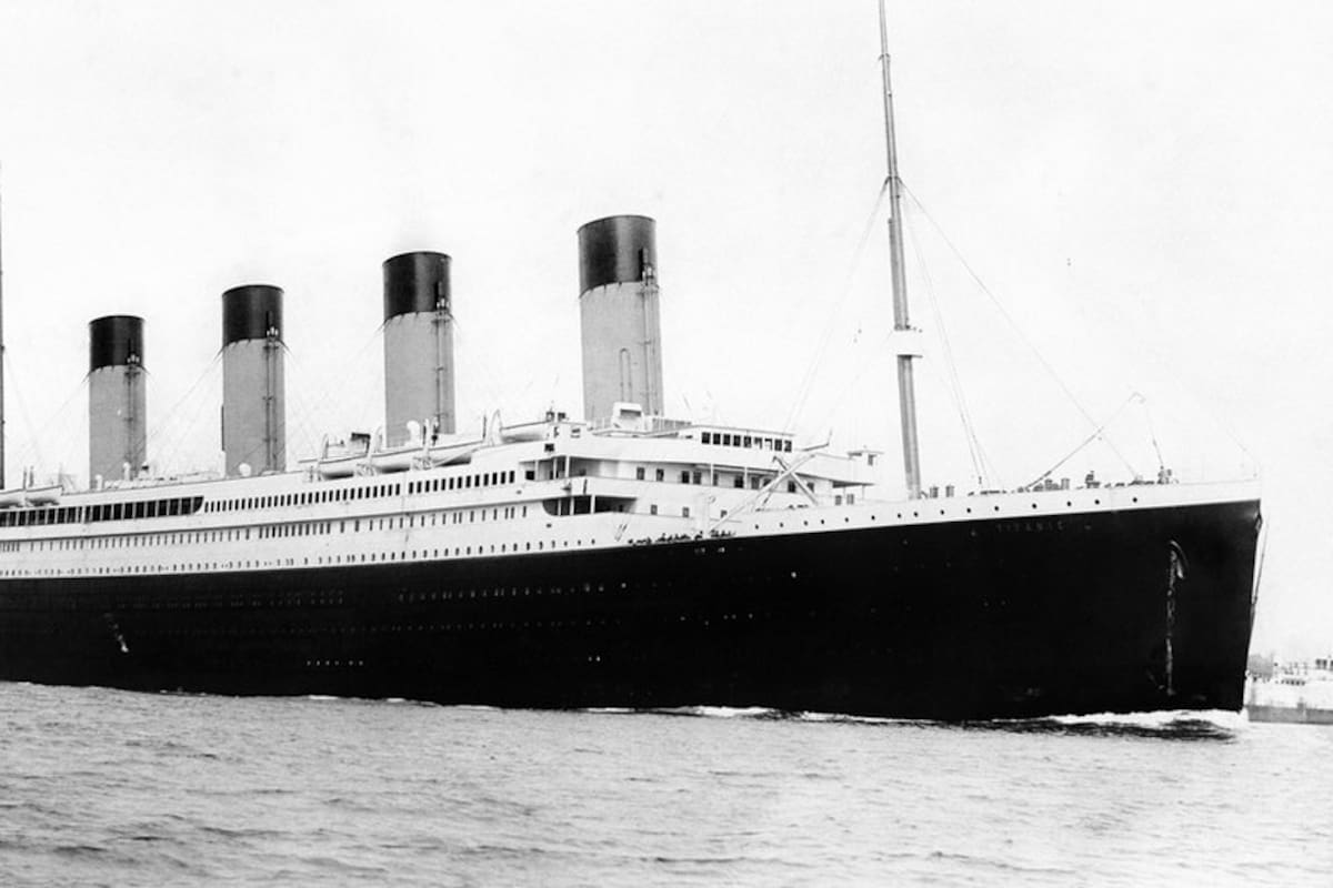 El Titanic partió del puerto de Southampton el 10 de abril de 1912.