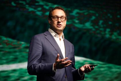 El titular de la AFIP, Leandro Cuccioli, en una conferencia reciente