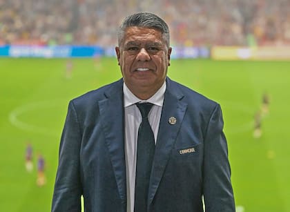 El titular de la Asociación del Fútbol Argentino, Claudio "Chiqui" Tapia