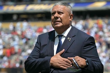 El titular de la Asociación del Fútbol Argentino (AFA), Claudio "Chiqui" Tapia