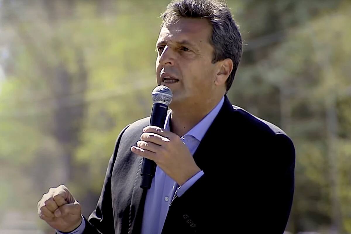 El titular de la Cámara de Diputados, Sergio Massa