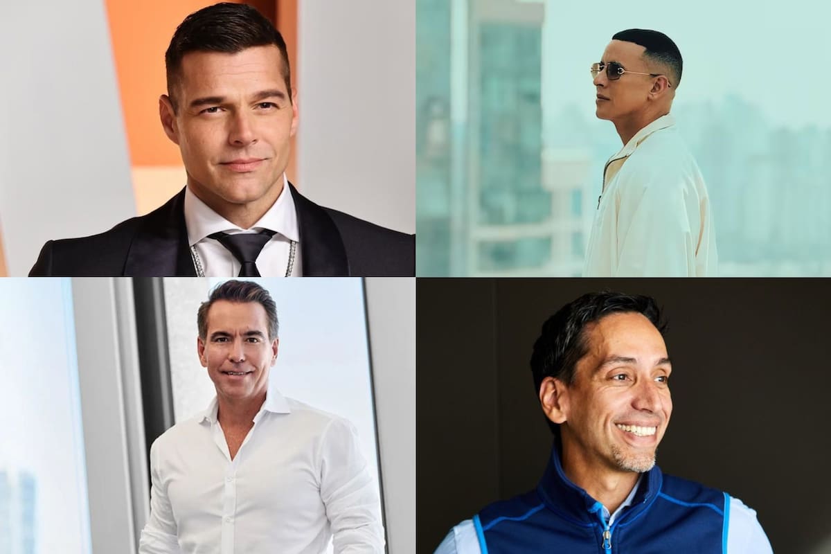 El Top 5 de los puertorriqueños más ricos del mundo en 2025 (Instagram @ricky_martin/captura de pantalla Telemundo)