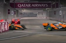 Norris hizo lo mismo que le cuestionó a Colapinto y generó tensión en McLaren durante la carrera sprint