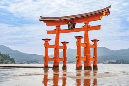 El torii flotante del Santuario Itsukushima