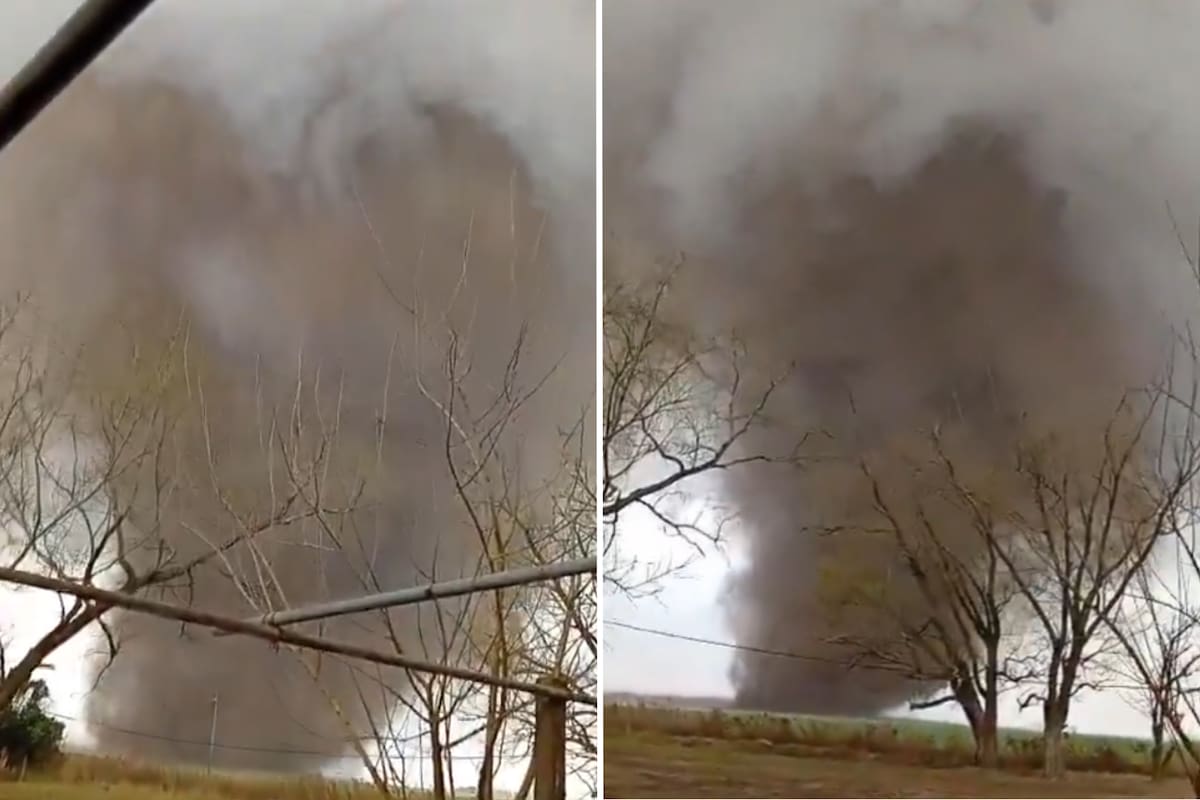 El tornado en Santa Fe