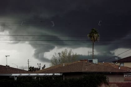 El tornado se produjo a las 10.10 hs en Navidad, con vientos de hasta 80 mph
