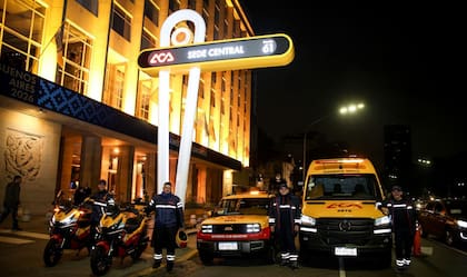 El tótem nuevo sobre avenida del Libertador