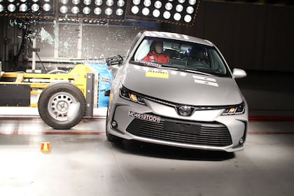 El Toyota Corolla es otro de los modelos con equipamiento destacado (logró cuatro estrellas)