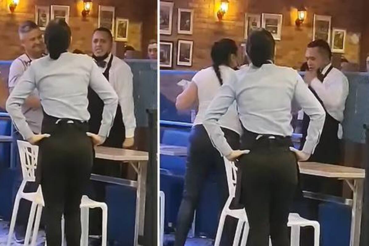 El trabajador fue humillado de la peor manera por la dueña del restaurante en presencia de los demás trabajadores. La escena tuvo lugar en Colombia