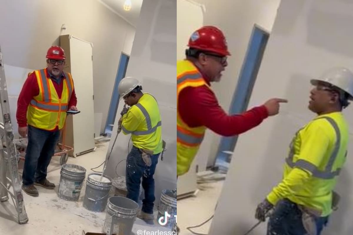 El trabajador mexicano expuso una escena que causó un debate sobre las medidas de seguridad