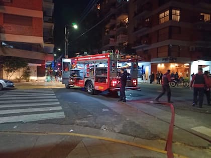 El trabajo de las autoridades en la zona