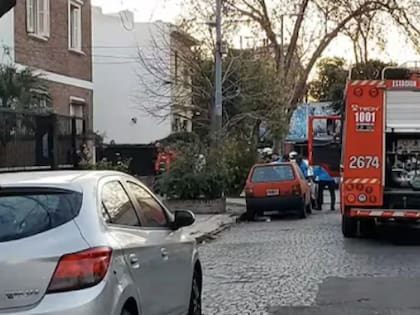 El trabajo de los peritos en el departamento donde ocurrieron las tres muertes