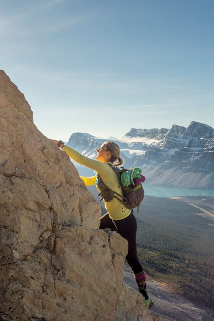 "El trabajo en equipo es además de cumplir una meta personal, permitir que los otros también cumplan la suya", Karla Wheelock, alpinista
