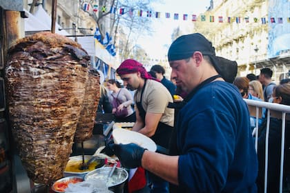 El tradicional shawarma armenio será uno de los protagonistas de los festejos por el Día del Inmigrante