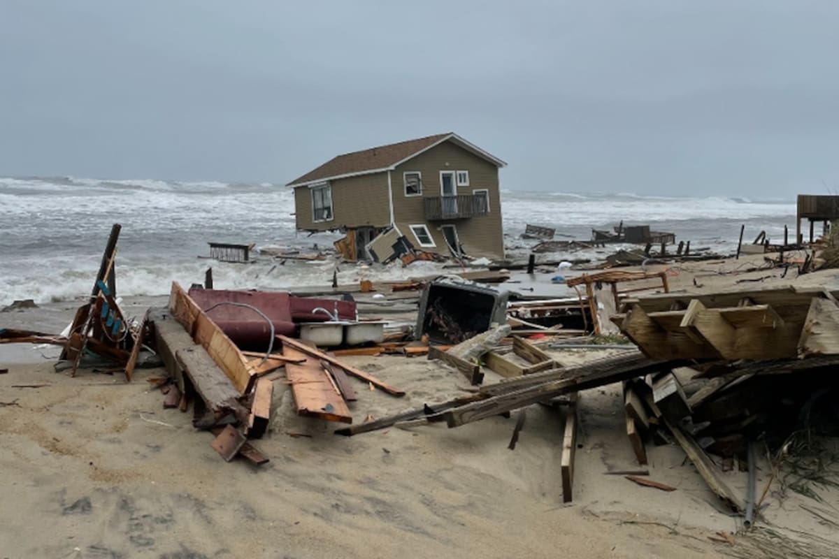 El trágico suceso aconteció en Carolina del Norte que está siendo afectada por fuertes lluvias
