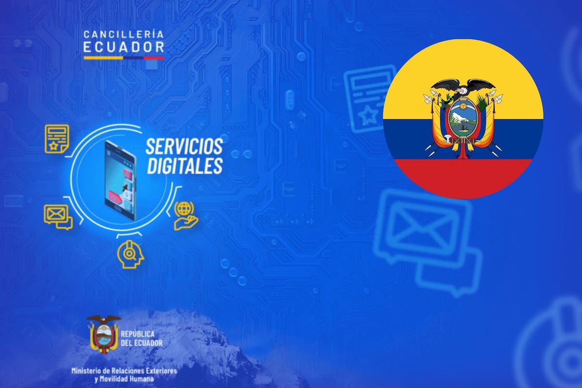 El trámite para la visa de Ecuador debe realizarse en línea por medio de eVisas (Cancillería de Ecuador)