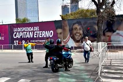 El tránsito cortado en los alrededores del estadio de River Plate por el recital de Coldplay