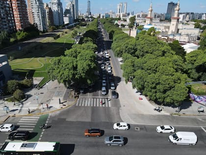 El tránsito de la Avenida Bullrich, en Palermo, será reconfigurado
