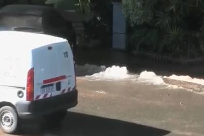 El tránsito en la zona no está cortado pero se recomienda circular con precaución