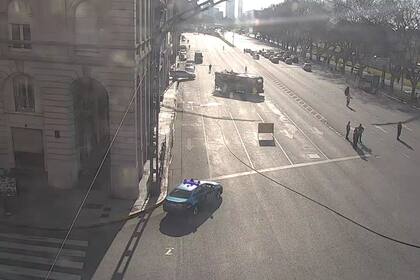 El tránsito sobre Libertador es solo sentido al norte