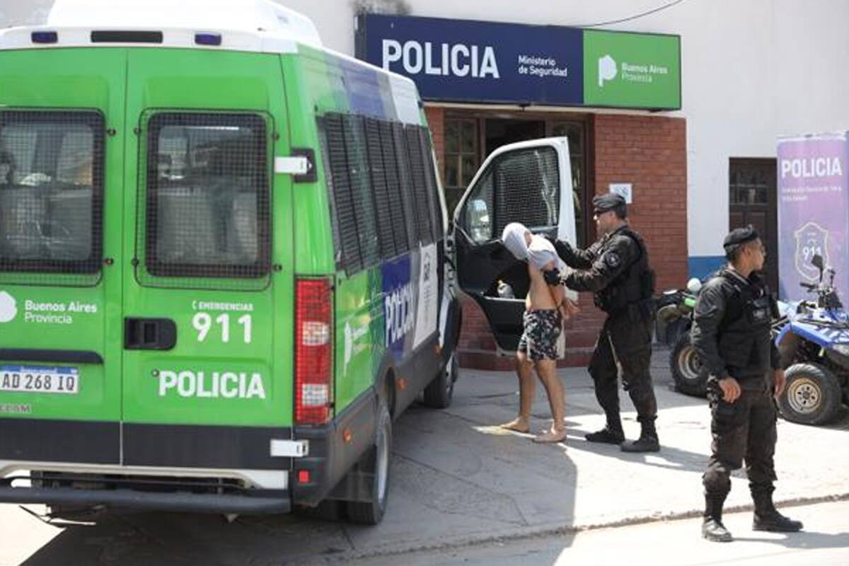 El traslado de los detenidos