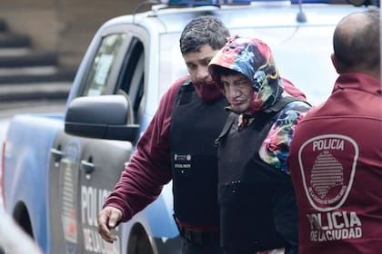 El traslado del Pity Álvarez al penal de Ezeiza, el 13 de julio