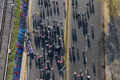 El trayecto tradicional desde Liniers hasta Luján tiene una extensión aproximada de 60 kilómetros
