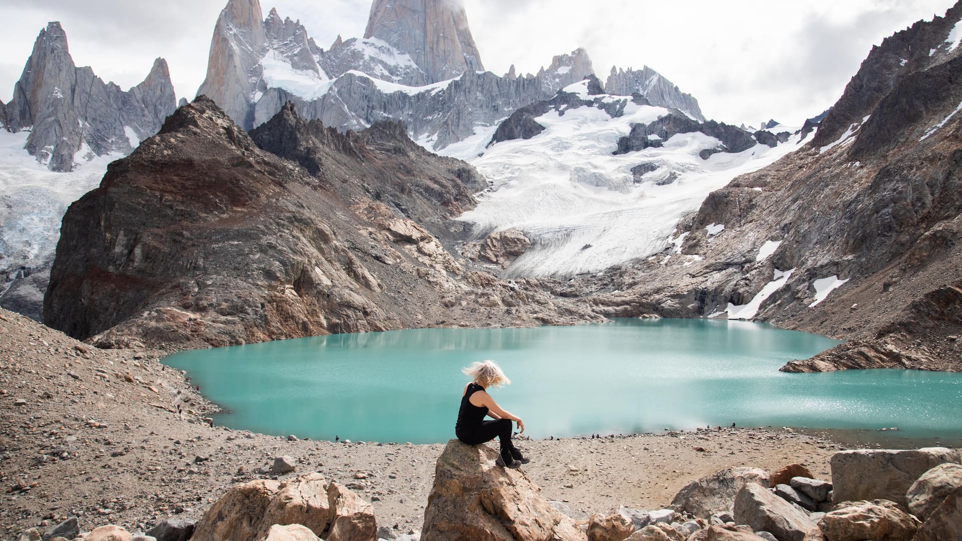 El trekking a la Laguna de los Tres es uno de los más exigentes de El Chaltén. Pero tiene gran recompensa.