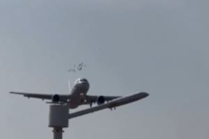El tremendo video que muestra el choque de un avión contra un grupo de aves