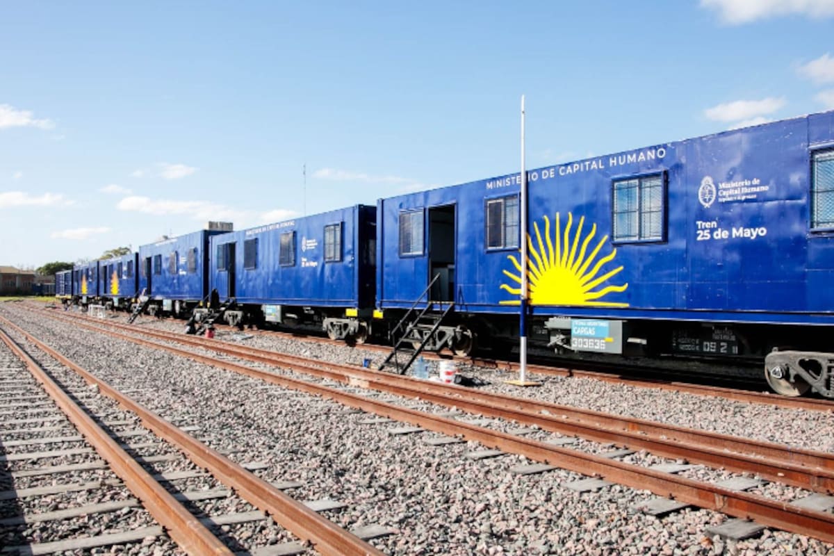 El Tren 25 de Mayo que volverá a funcionar