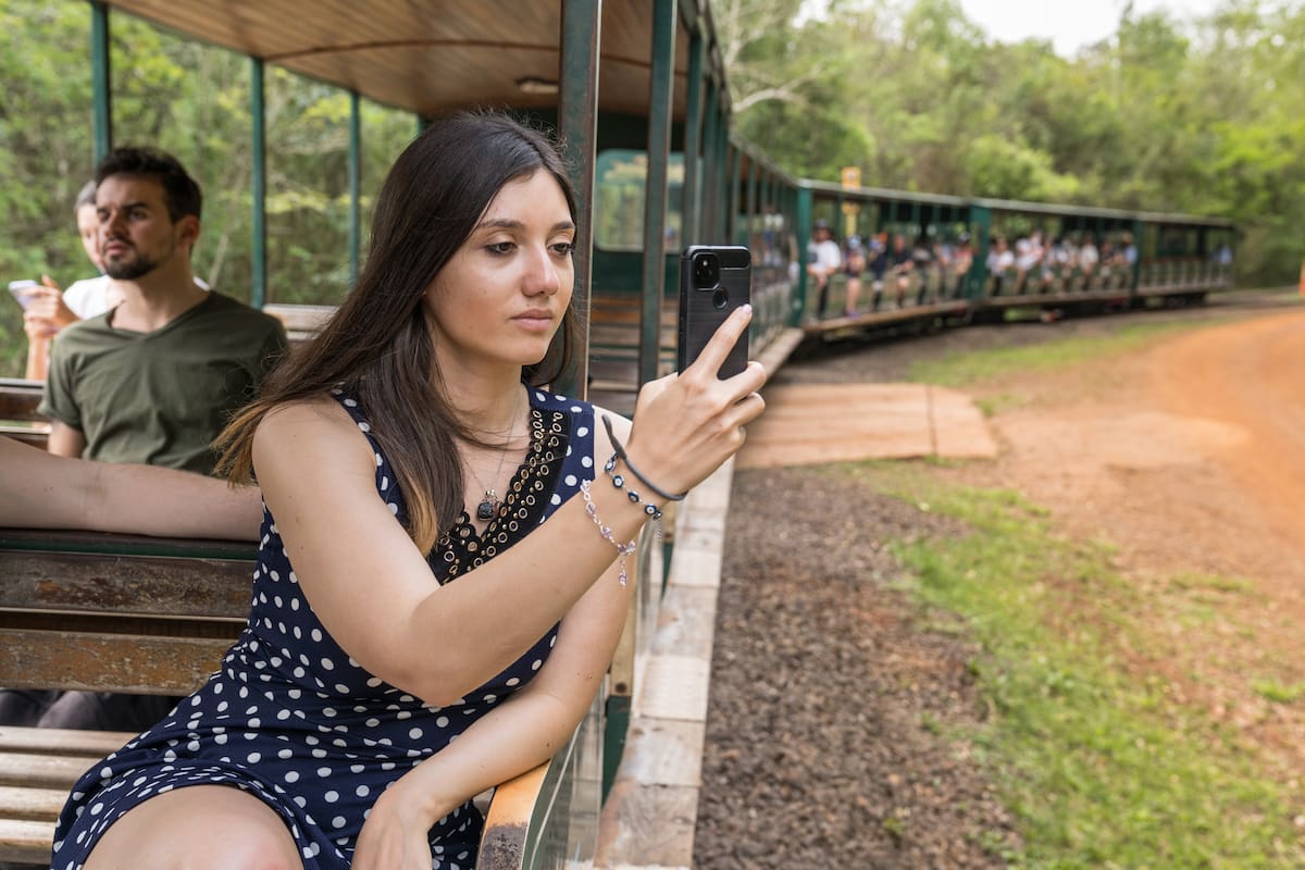 El Tren Ecológico recorre el PN Iguazú.