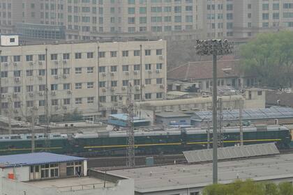 El tren de la familia Kim.