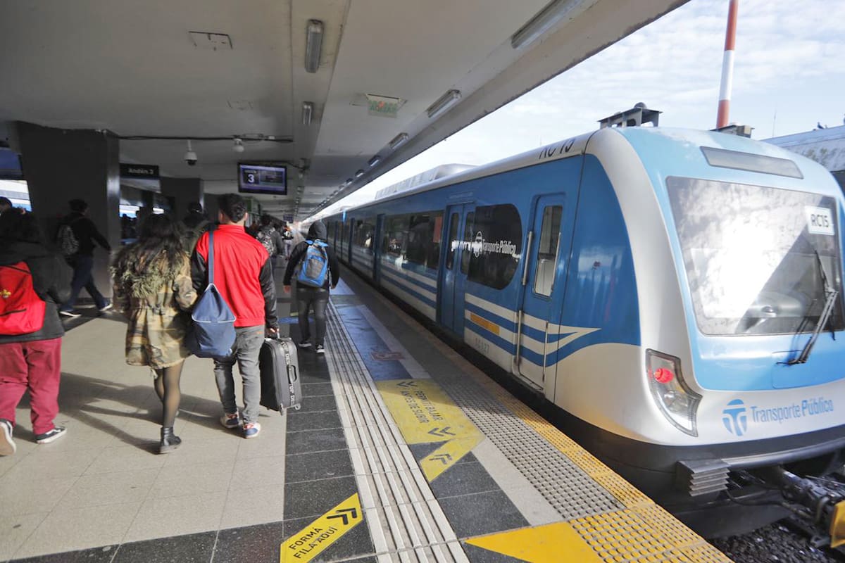 El tren Sarmiento no llegará a Once este domingo 8 de marzo hasta las 20 por obras
